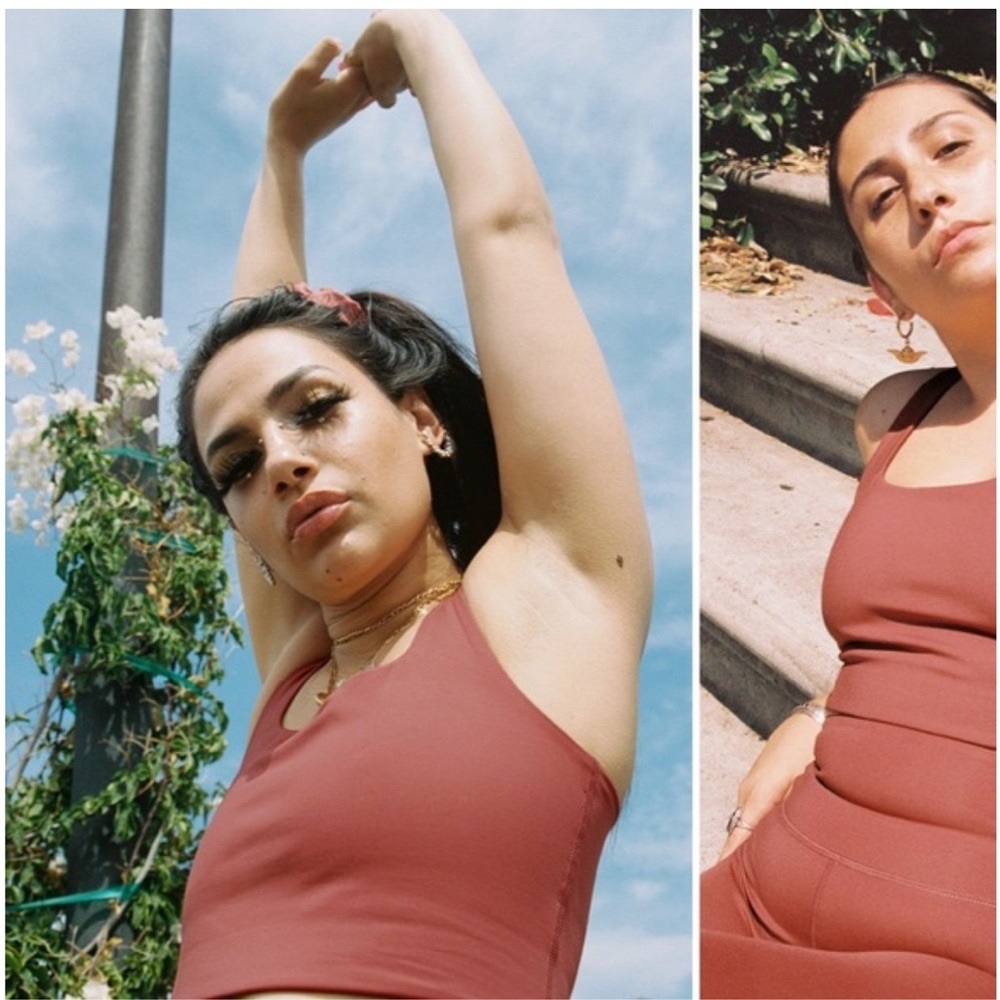 Girlfriend Collective Paloma Top - Rosebud